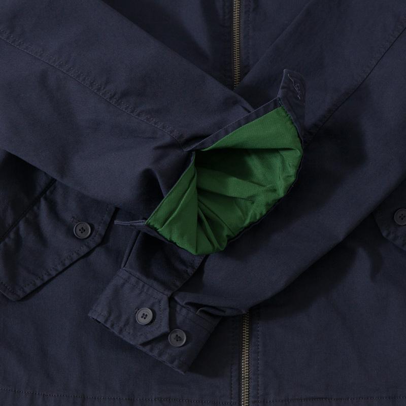 美品 LACOSTE ラコステ ジップブルゾン スイングトップ ブルーグリーン LACOSTE 2.5レイヤースイングトップ スタンドジップジャケット