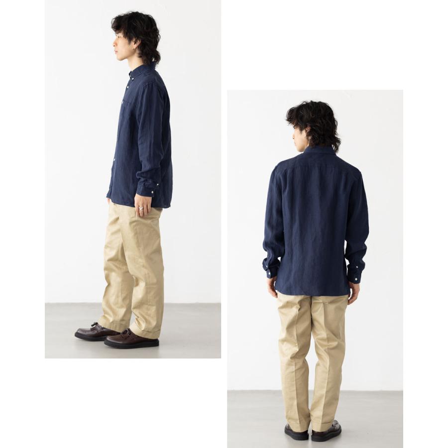 LACOSTE（ラコステ） リネン ボタンダウン シャツ CH5667/CH2188