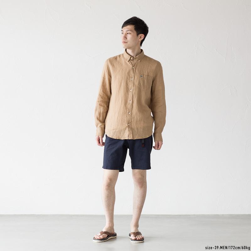 LACOSTE（ラコステ） リネン ボタンダウン シャツ LACOSTE CH5667-99