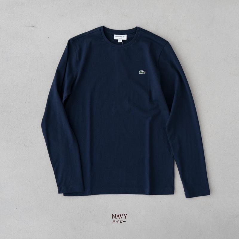 LACOSTE（ラコステ） [製造中止・日本製あり]ラコステ 長袖 丸首・V首 