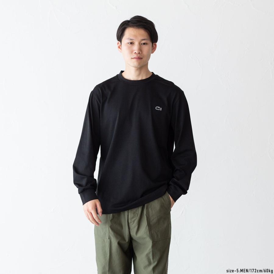 LACOSTE ラコステ アウトライン ロングスリーブ Tシャツ TH5583 LACOSTE ラコステ アウトライン ロングスリーブ Tシャツ TH5583