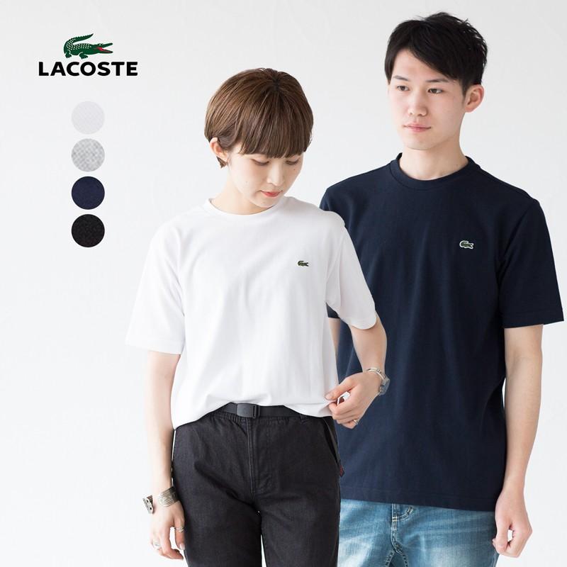 ラコステ カノコ ピケ Tシャツ クルーネック TH635EL/TH635EM ワン