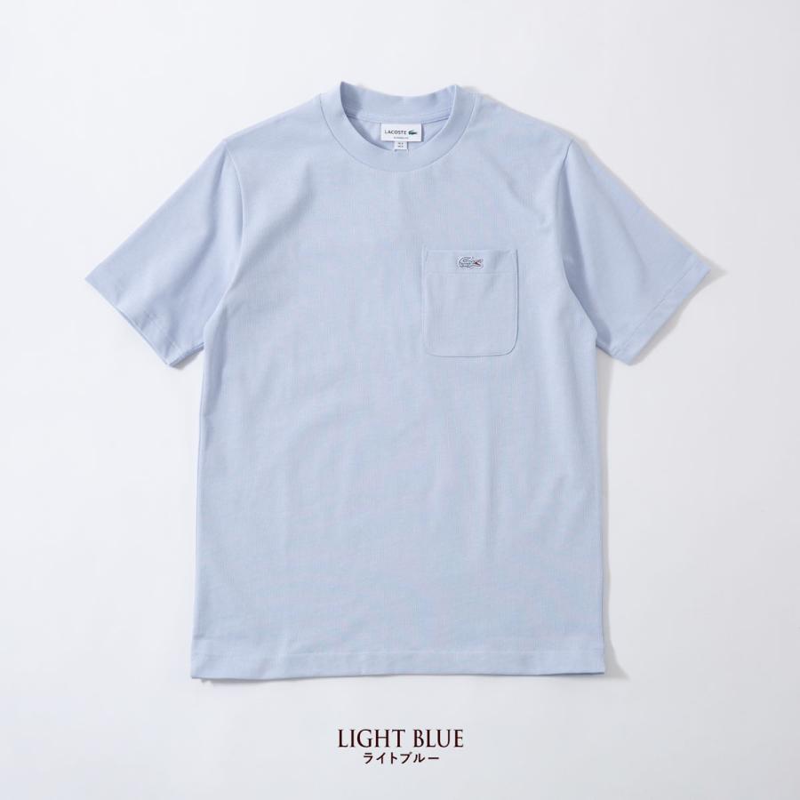 LACOSTE（ラコステ） アウトライン クロック ポケット Tシャツ TH5581