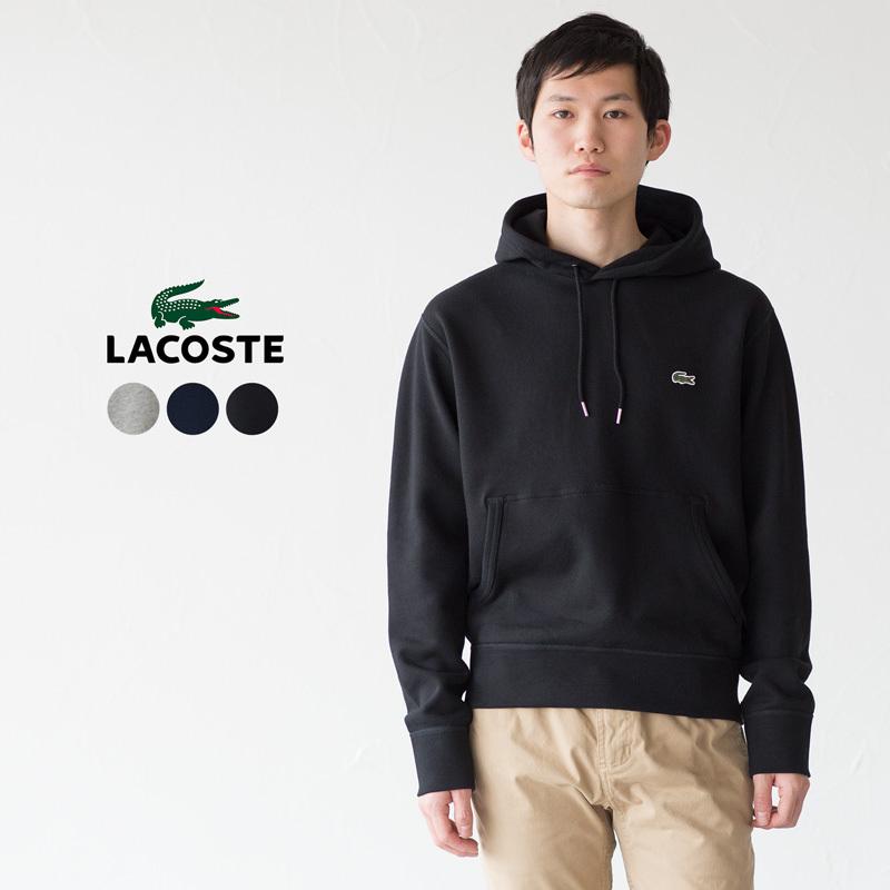 LACOSTE ラコステ プレミアム スウェット プレーン パーカー LACOSTE ラコステ プレミアム スウェット プレーン パーカー