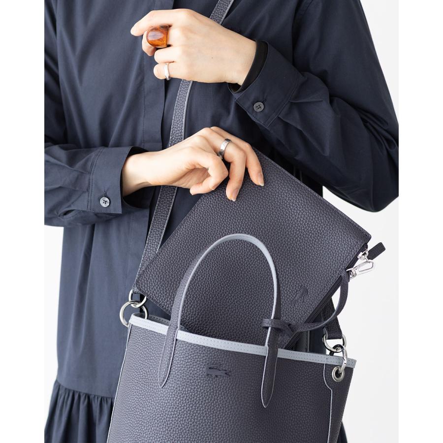 LACOSTE（ラコステ） ANNA リバーシブル 縦型 トート NF2991AA ポーチ