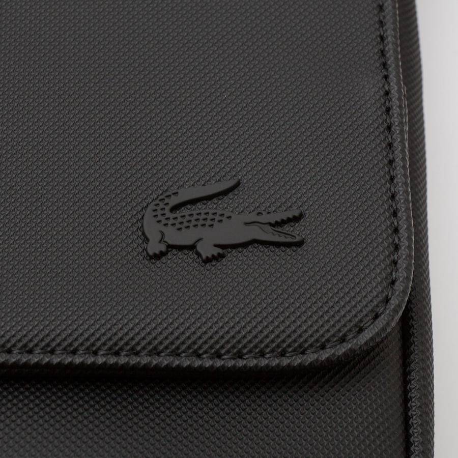 LACOSTE ラコステ メンズ クラシック スリムフラップ サッチェル LACOSTE ラコステ メンズ クラシック スリムフラップ サッチェル