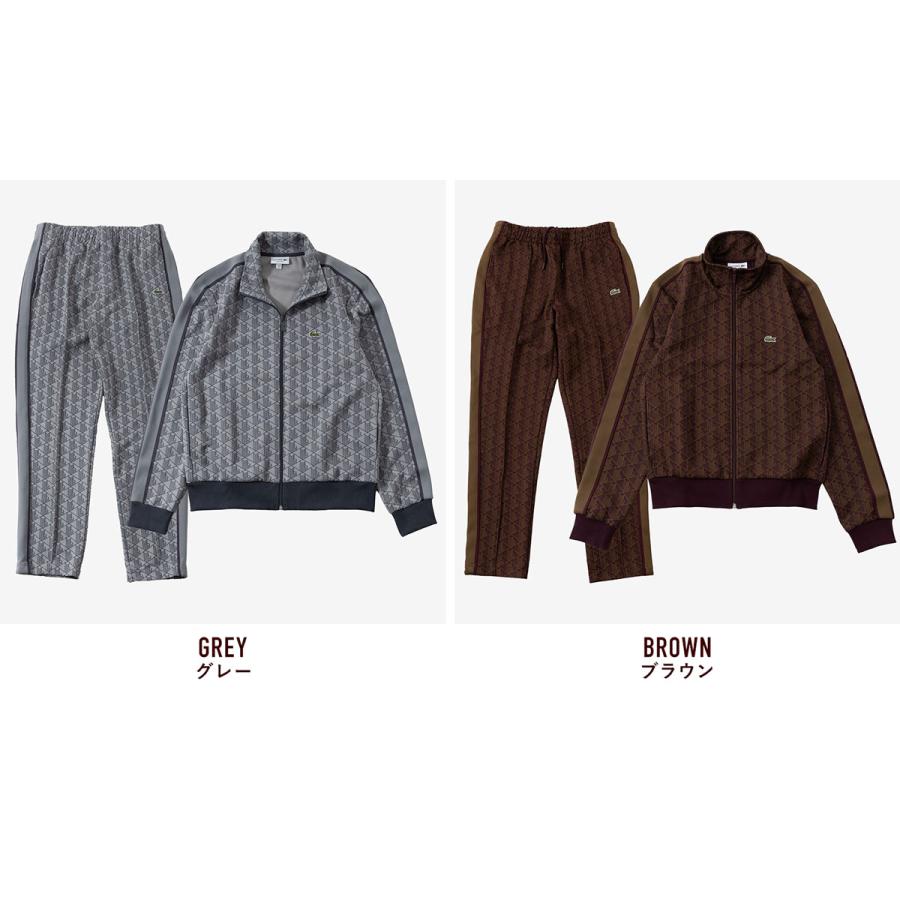 LACOSTE（ラコステ） ジャージ 上下組 モノグラム ジャカード トラック