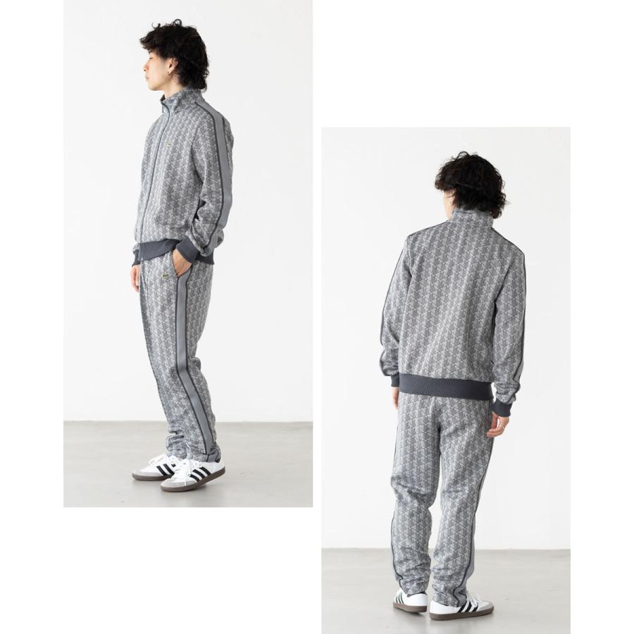 LACOSTE モノグラム　セットアップ LACOSTE（ラコステ） ジャージ モノグラム 上下組 トラックジャケット