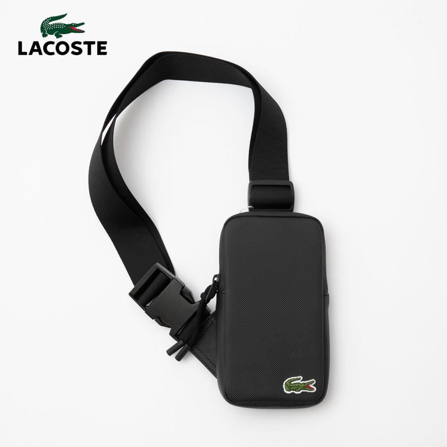 LACOSTE（ラコステ） LCST ジップ スマホバッグ NH4149LV メンズ