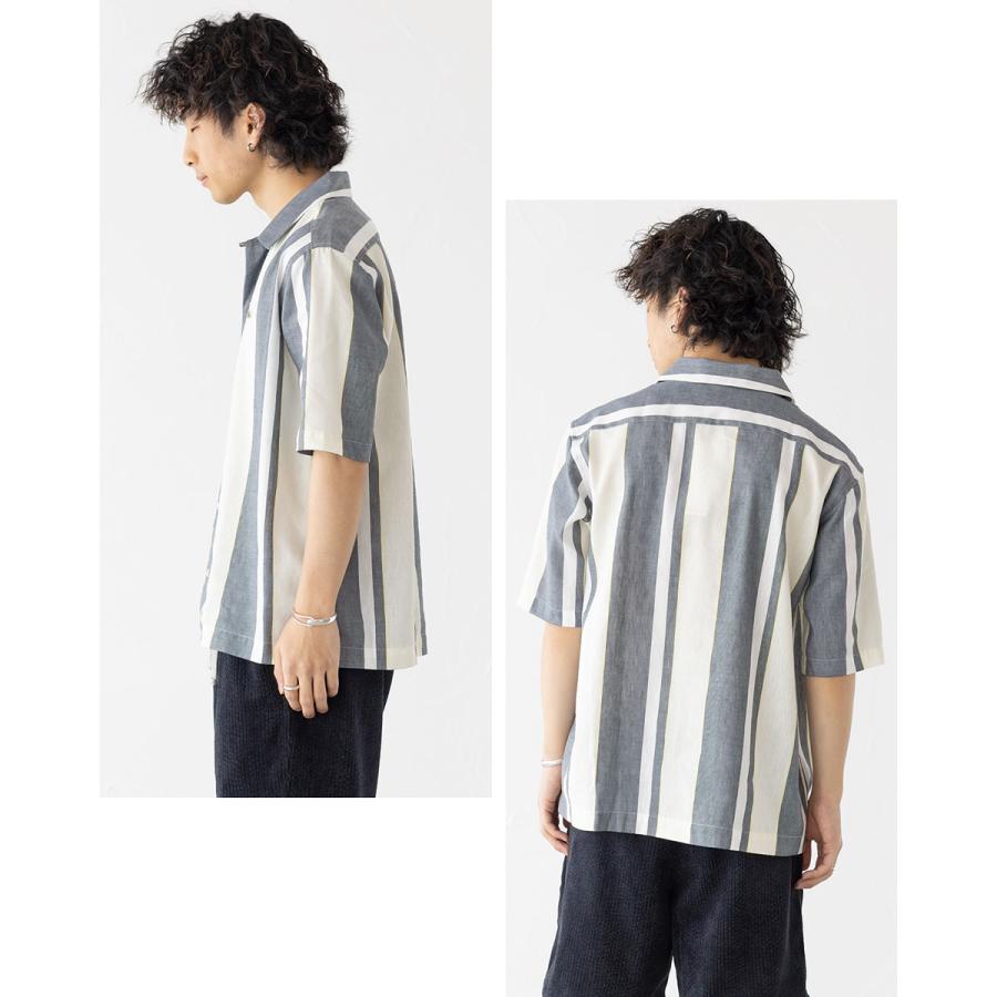 LACOSTE（ラコステ） リネンブレンド オープンカラーシャツ LACOSTE