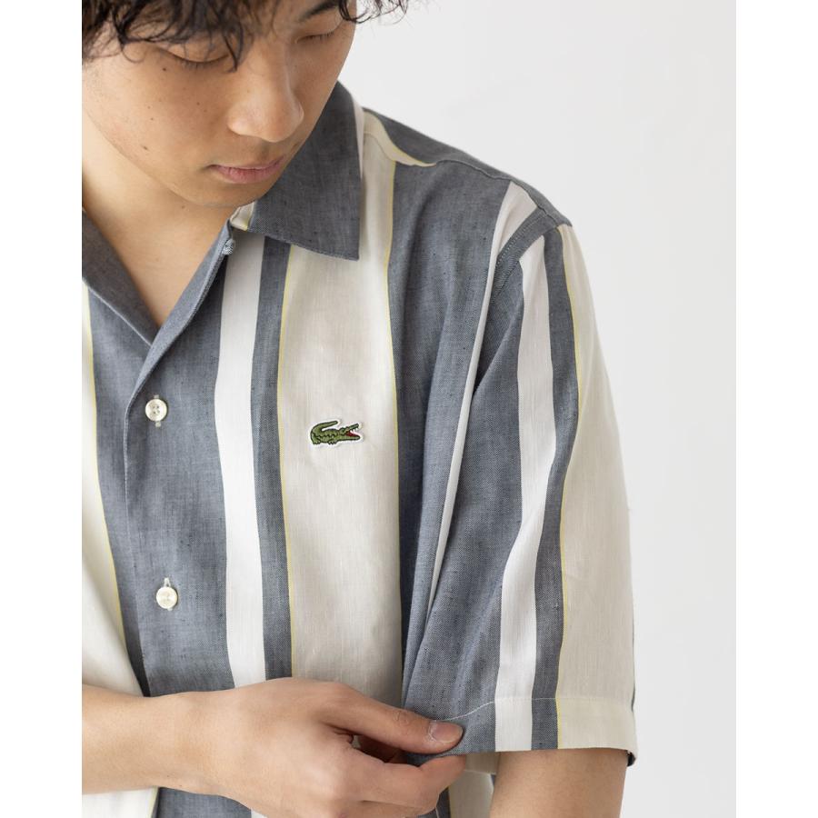 LACOSTE（ラコステ） リネンブレンド オープンカラーシャツ LACOSTE