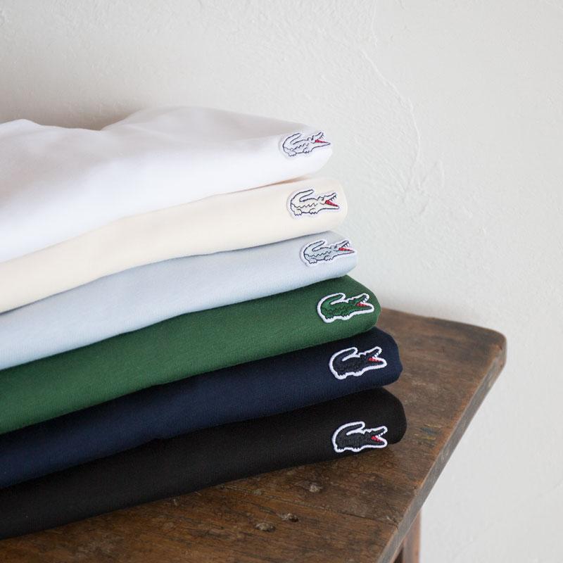 LACOSTE（ラコステ） アウトライン クロック クルーネック Tシャツ