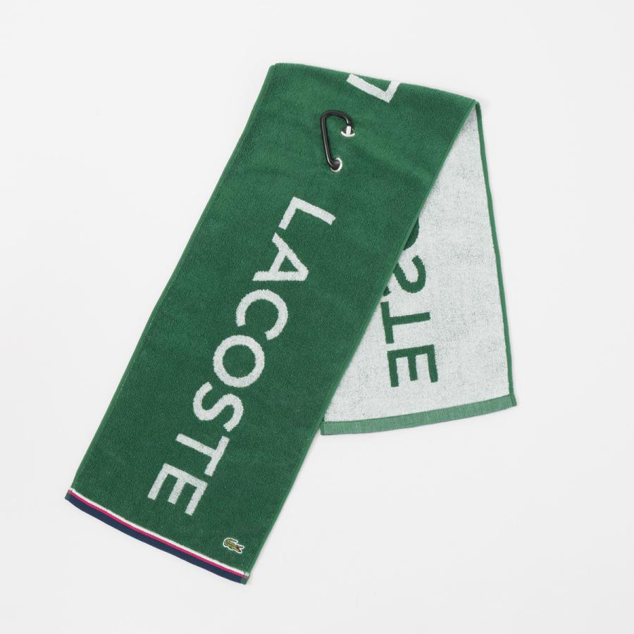 LACOSTE LG524 文字ワニ ゴルフボール タオル LACOSTE LG524 文字ワニ