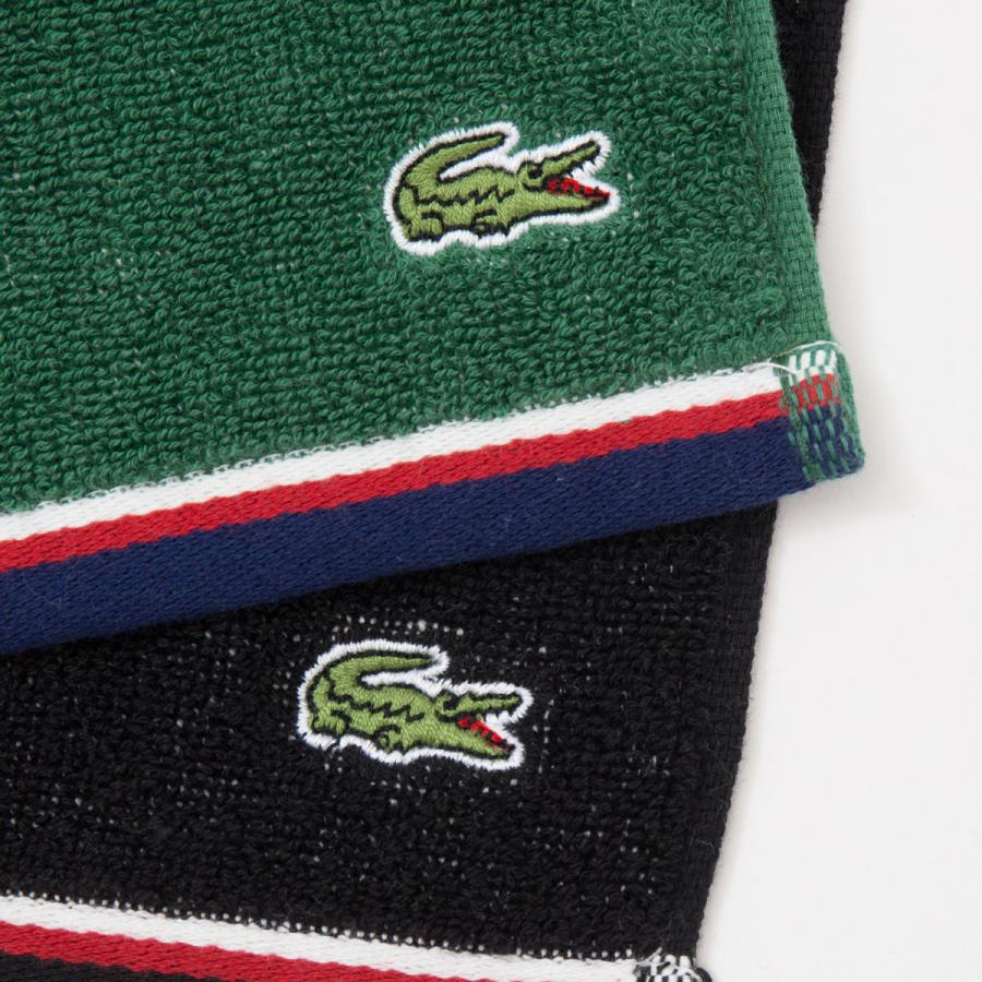 LACOSTE ラコステ ゴルフ フェイスタオル カラビナ付き LN009J