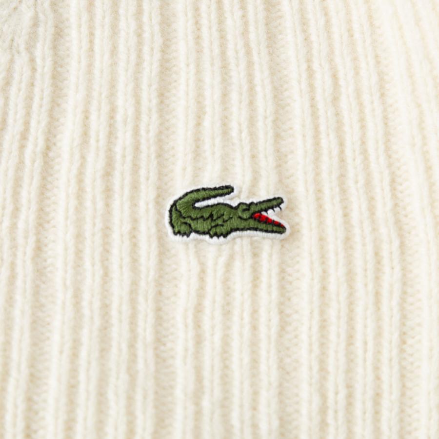 LACOSTE（ラコステ） Vネック リブニット セーター LACOSTE AH3133-10
