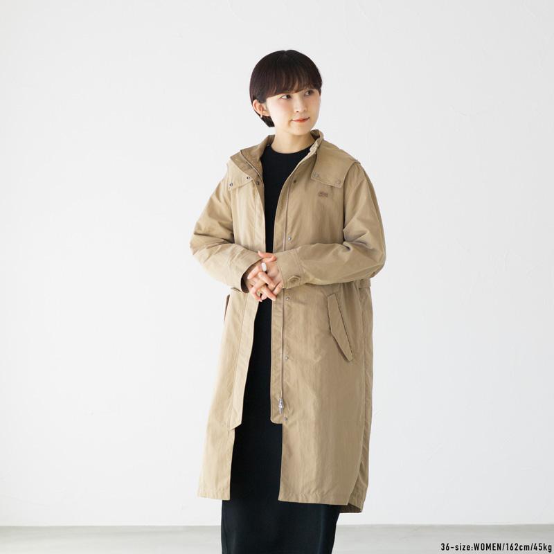 LACOSTE（ラコステ） 撥水ナイロン ミリタリーコート LACOSTE BF010J