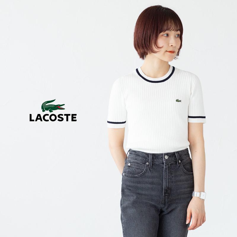LACOSTE（ラコステ） 【20%OFF】ラコステ 3D リブ ニット Tシャツ 