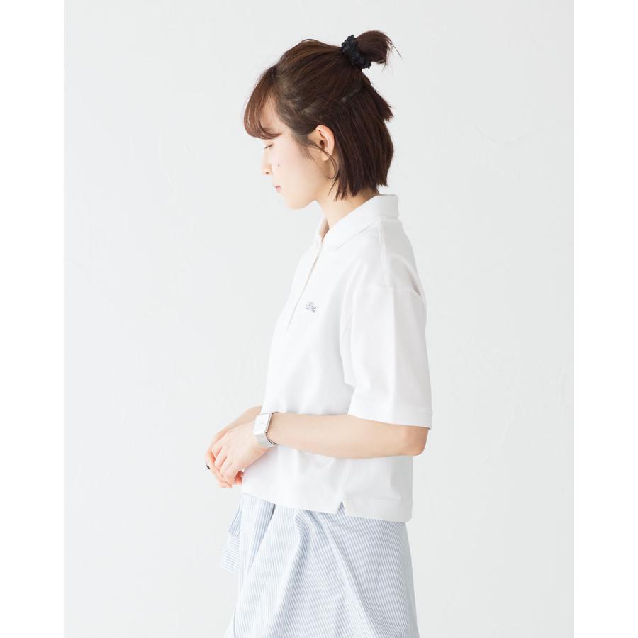 LACOSTE（ラコステ） クロップド ポロシャツ LACOSTE PF007J