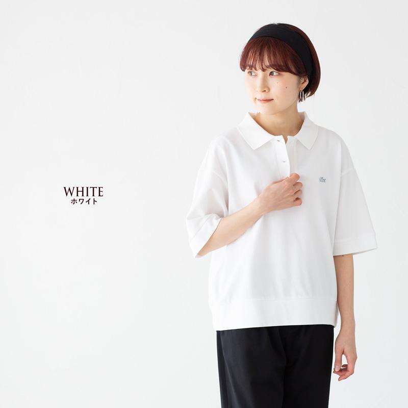 ラコステ ヘビーウェイト 鹿の子地 ポロシャツ LACOSTE PF002J-99 レディース｜cocochiya｜02