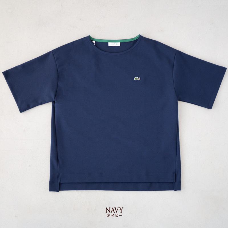 LACOSTE（ラコステ） クールマックス ミラノリブニット ボクシー T