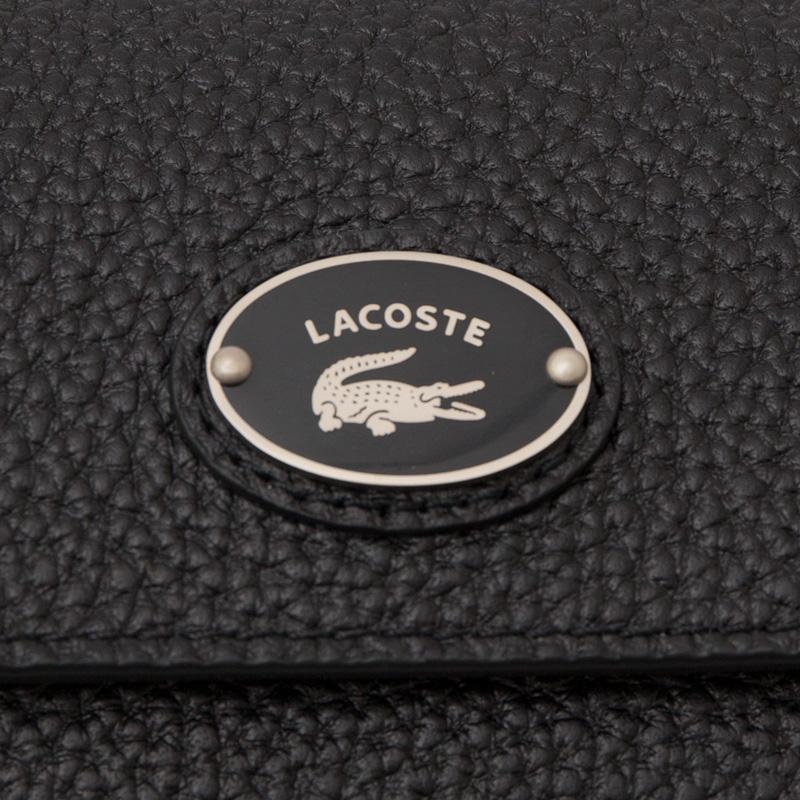 LACOSTE ラコステ オリジンクロコ グレインレザーフラップ