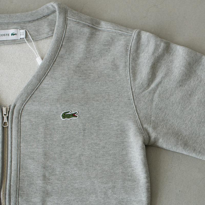 LACOSTE ラコステ プレミアム スウェット ジップカーディガン LACOSTE ラコステ プレミアム スウェット ジップカーディガン