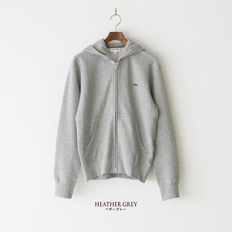 ラコステ 無撚糸 プレミアム スウェット パーカー SH111EL