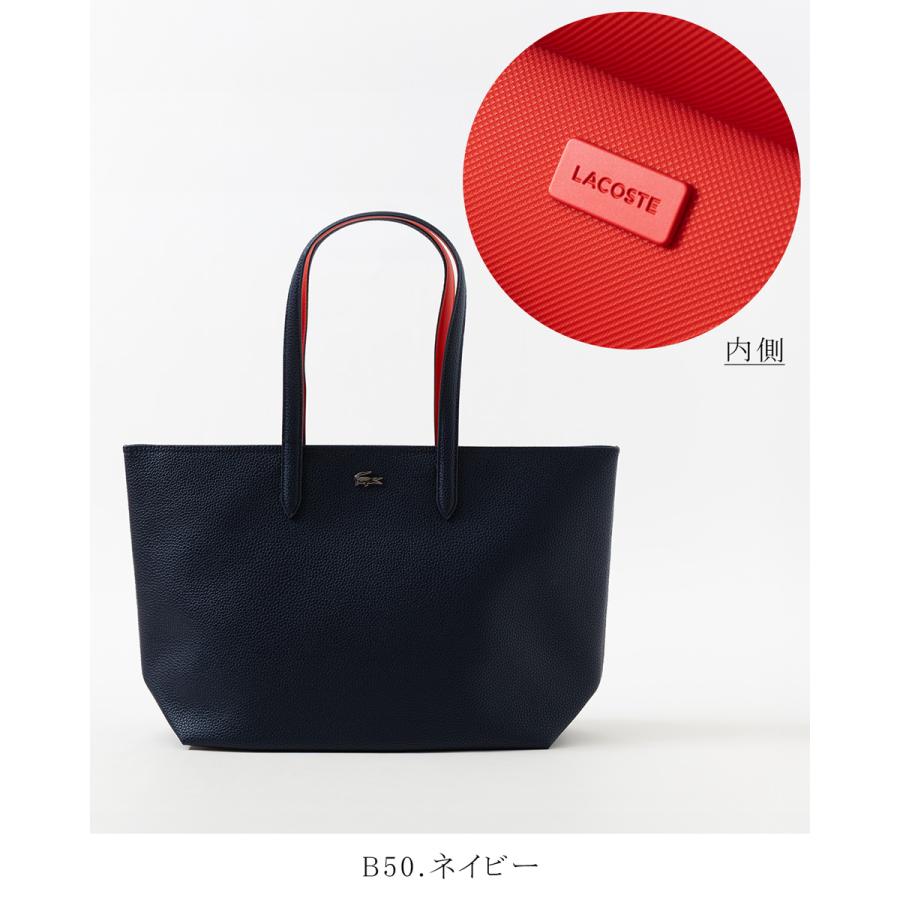【人気完売商品】ラコステ　トートバッグ LACOSTE（ラコステ） アンナ ジップ トートバッグ NF4823AA レディース