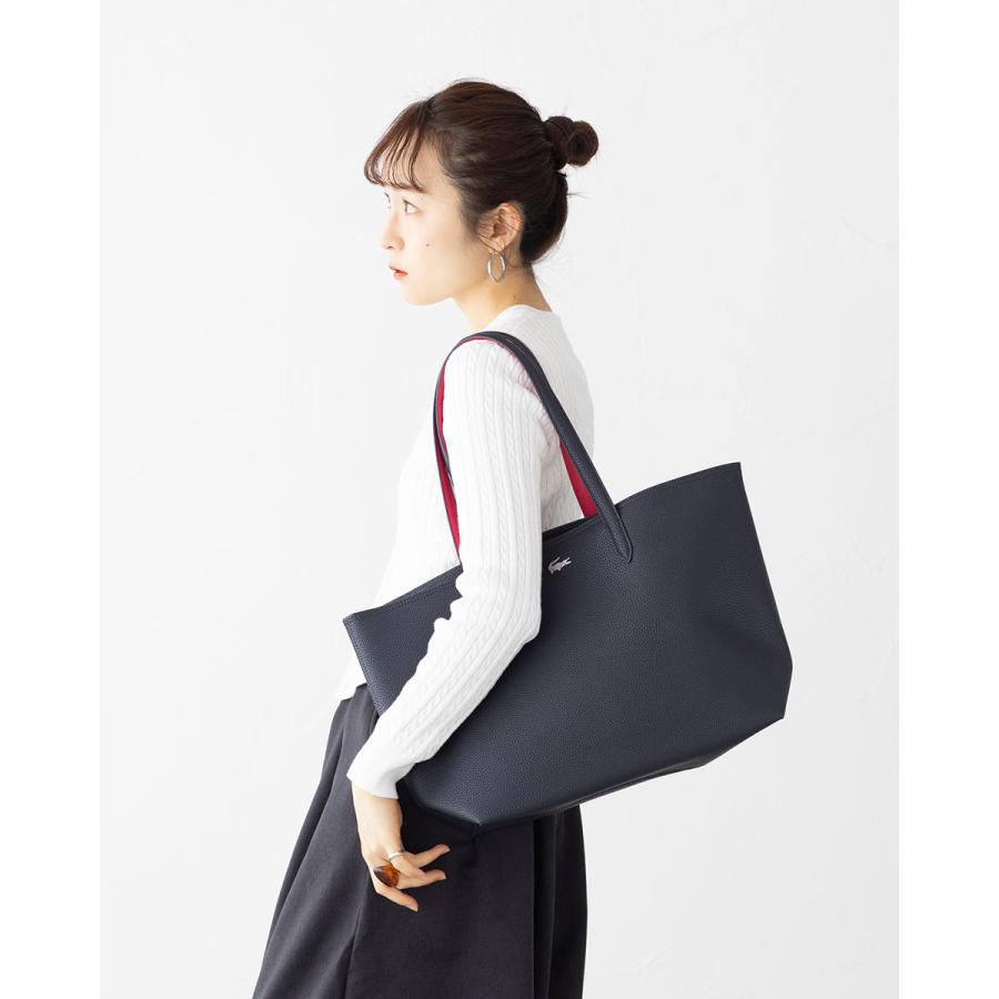 LACOSTE（ラコステ） アンナ ジップ トートバッグ NF4823AA レディース