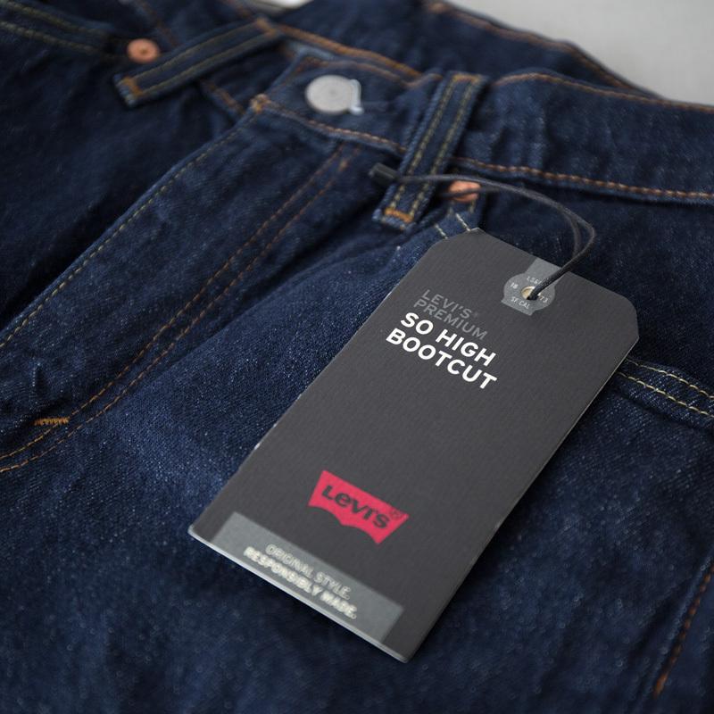 Levi's（リーバイス） プレミアム ブーツカット ジーンズ リンスブーツ