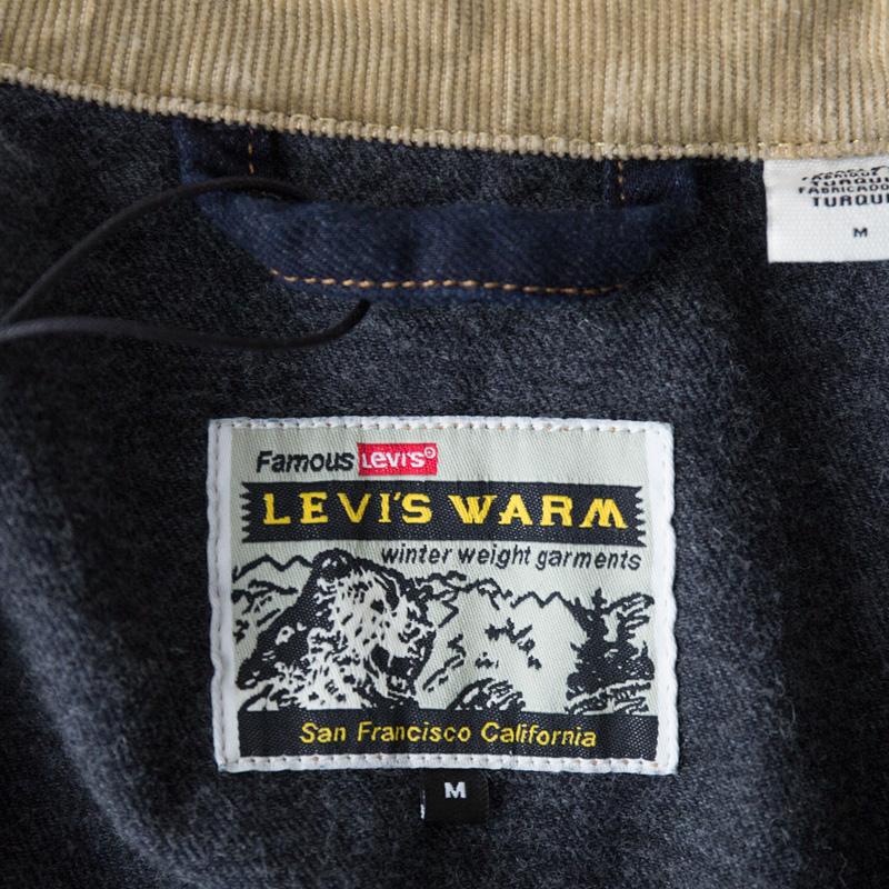 Levi's リーバイス チョアコート Z1859 ダークインディゴ リンス Levi's リーバイス チョアコート Z1859 ダークインディゴ リンス