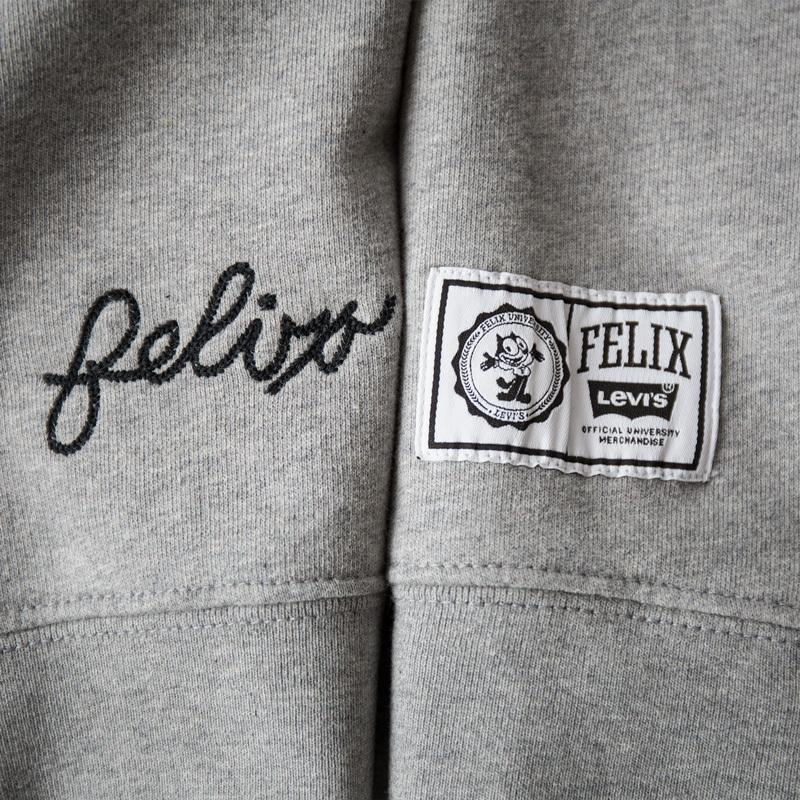 【美品】カステルバジャック、FELIXコミック総柄裏起毛昇華転写トレーナー46 美品】カステルバジャック、FELIXコミック総柄裏起毛昇華転写