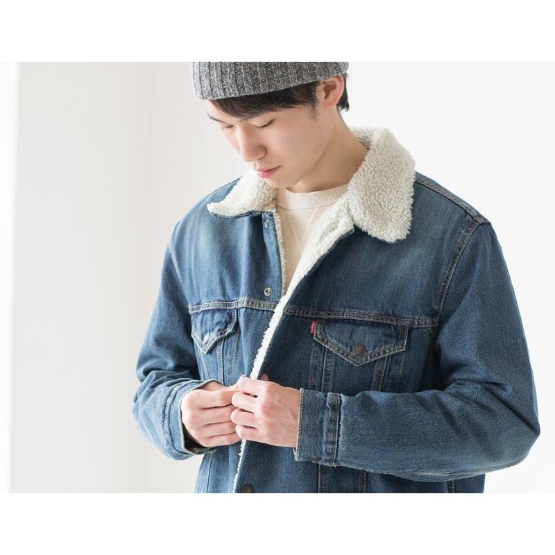 リーバイス ロング シェルパ トラッカー ジャケット 576940005 リーバイス ロング シェルパ トラッカー ジャケット 576940005