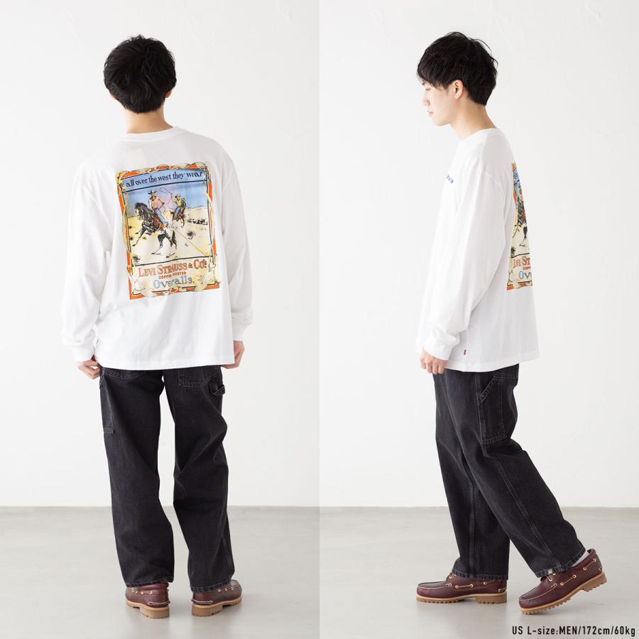 Levi's（リーバイス） 長袖 Tシャツ リラックスド ロングスリーブ