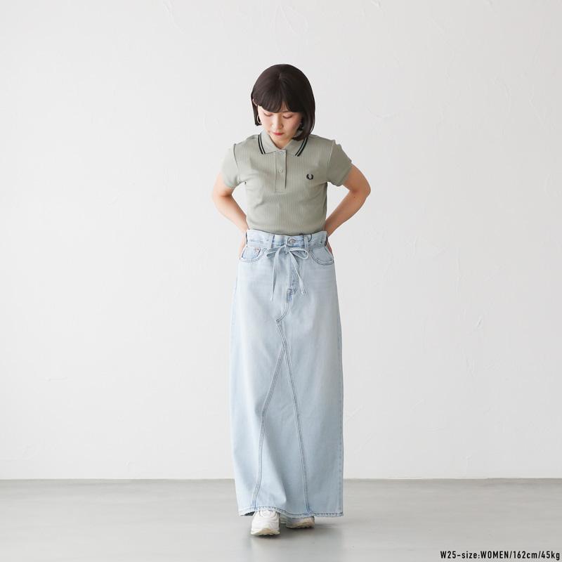 Levi's リーバイス ロング スカート LEVI'S A4689-0000 デニスカ Levi's リーバイス ロング スカート LEVI'S A4689-0000 デニスカ