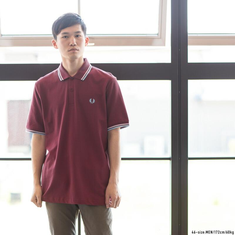 FRED PERRY フレッドペリー ポロシャツ M12 英国製 ティップ FRED PERRY フレッドペリー ポロシャツ M12 英国製 ティップ