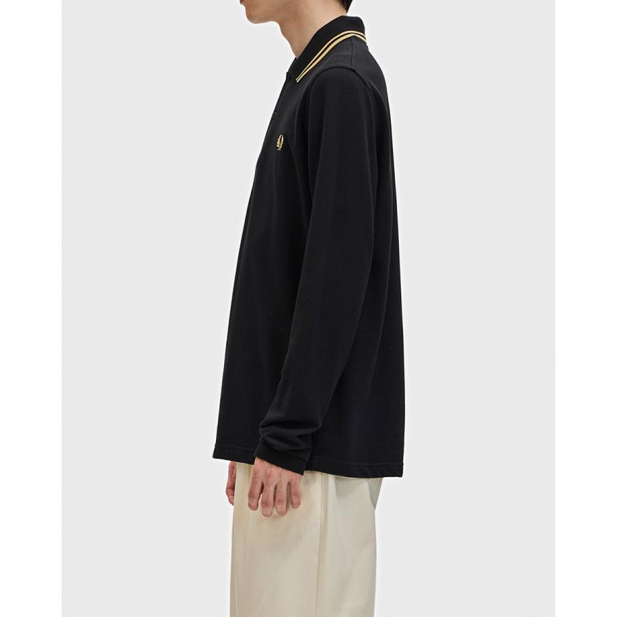 FRED PERRY 英国 M1212 ブラック×ゴールド 長袖ポロシャツ 楽天市場】フレッドペリー FRED PERRY ポロシャツ 長袖 メンズ M1212