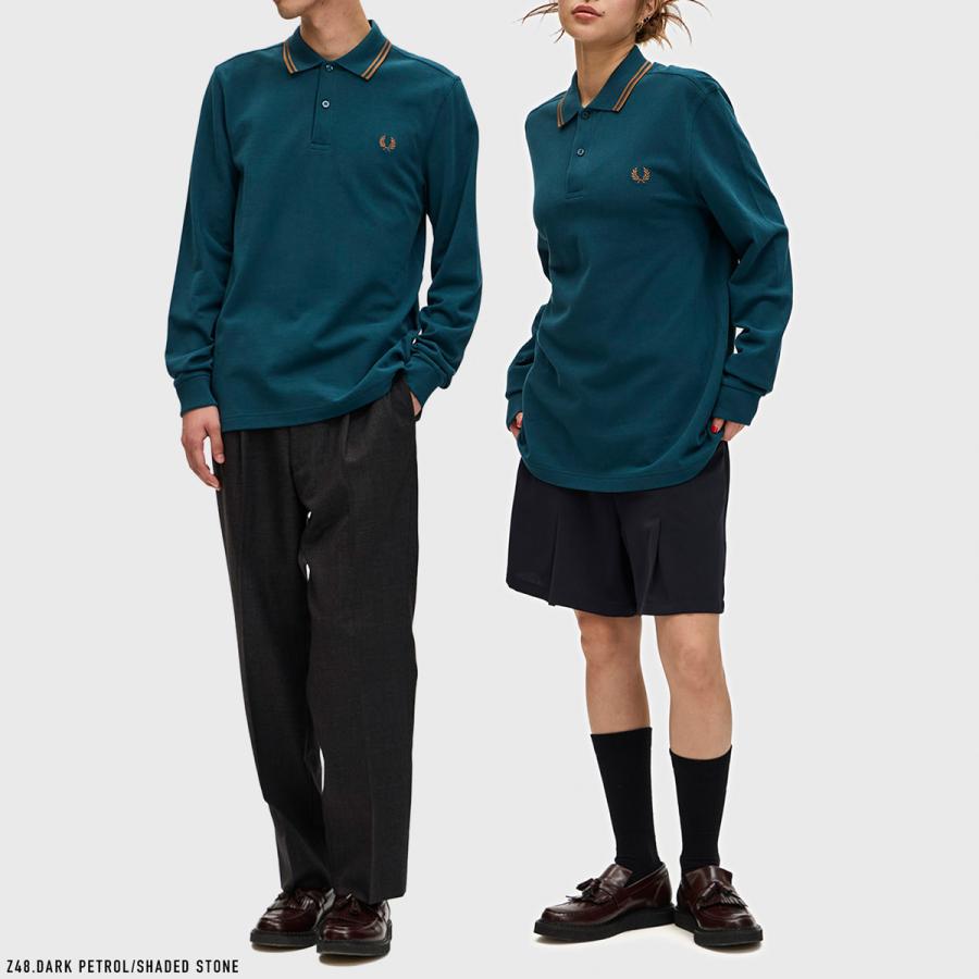 フレッドペリー 長袖 ポロシャツ FRED PERRY M3636 メンズ レディース ティップド シャツ | FRED PERRY | 33