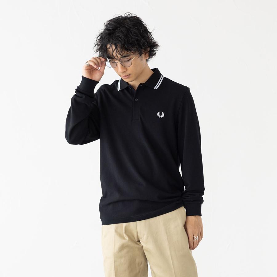 フレッドペリー 長袖 ポロシャツ FRED PERRY M3636 メンズ レディース ティップド シャツ | FRED PERRY | 21