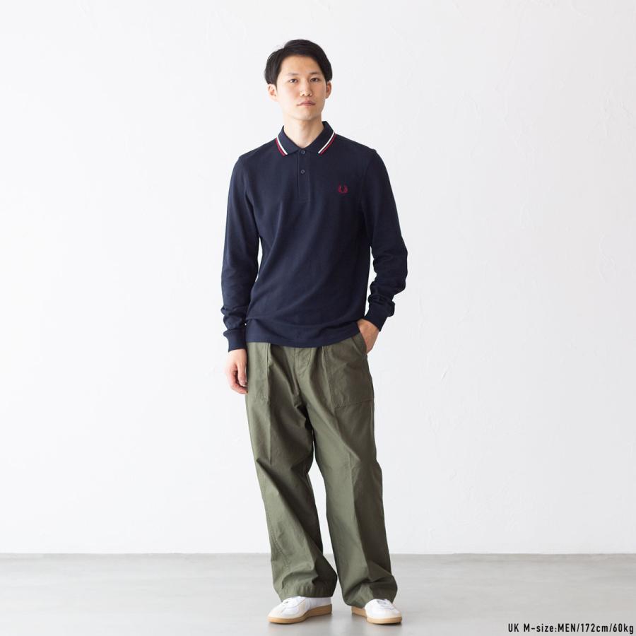 フレッドペリー 長袖 ポロシャツ FRED PERRY M3636 メンズ レディース ティップド シャツ | FRED PERRY | 24