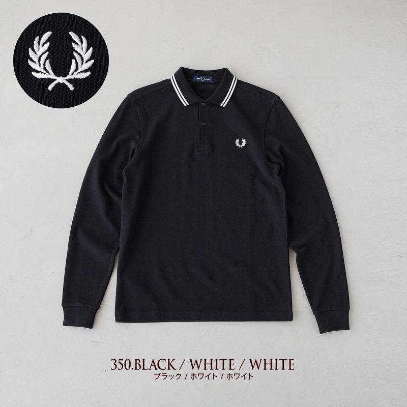 フレッドペリー 長袖 ポロシャツ FRED PERRY M3636 メンズ ティップド シャツ｜cocochiya｜10