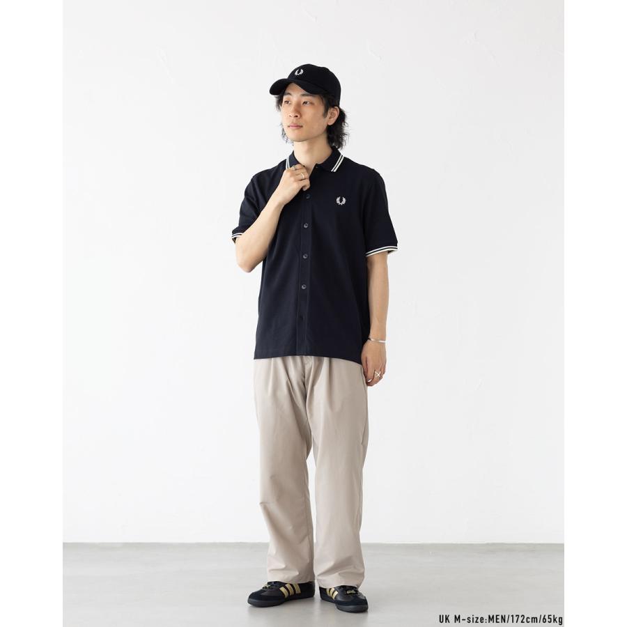 FRED PERRY（フレッドペリー） ボタンスルー ポロシャツ FRED PERRY