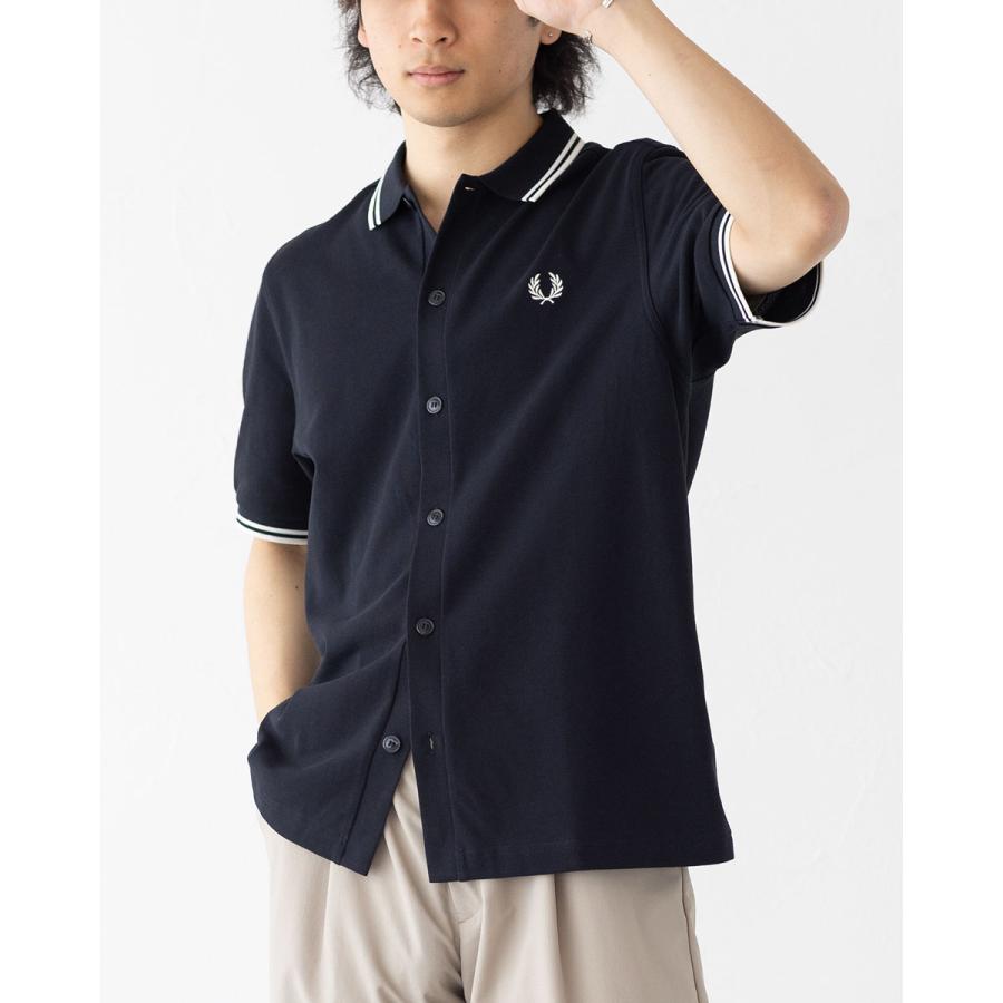 FRED PERRY（フレッドペリー） ボタンスルー ポロシャツ FRED PERRY
