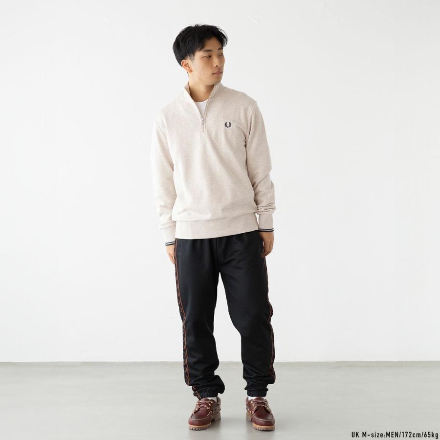FRED PERRY フレッドペリー ハーフジップ スウェットシャツ FRED PERRY フレッドペリー ハーフジップ スウェットシャツ