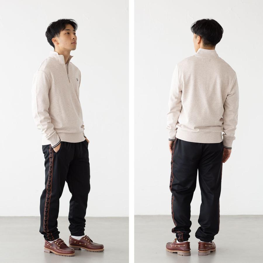 FRED PERRY フレッドペリー ハーフジップ スウェットシャツ FRED PERRY フレッドペリー ハーフジップ スウェットシャツ
