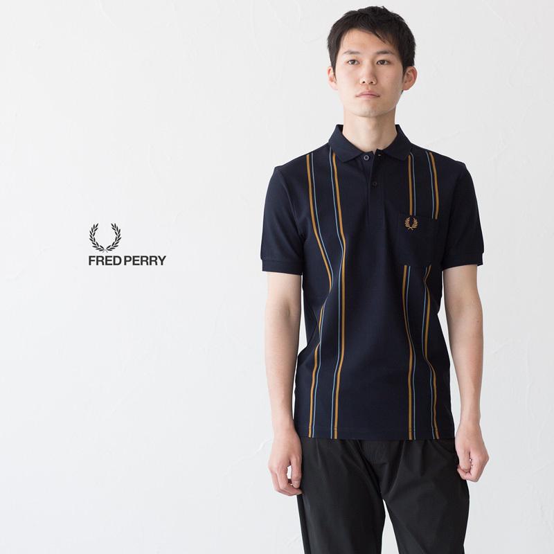 FRED PERRY フレッドペリー ストライプ ポケット ディテール FRED PERRY フレッドペリー ストライプ ポケット ディテール