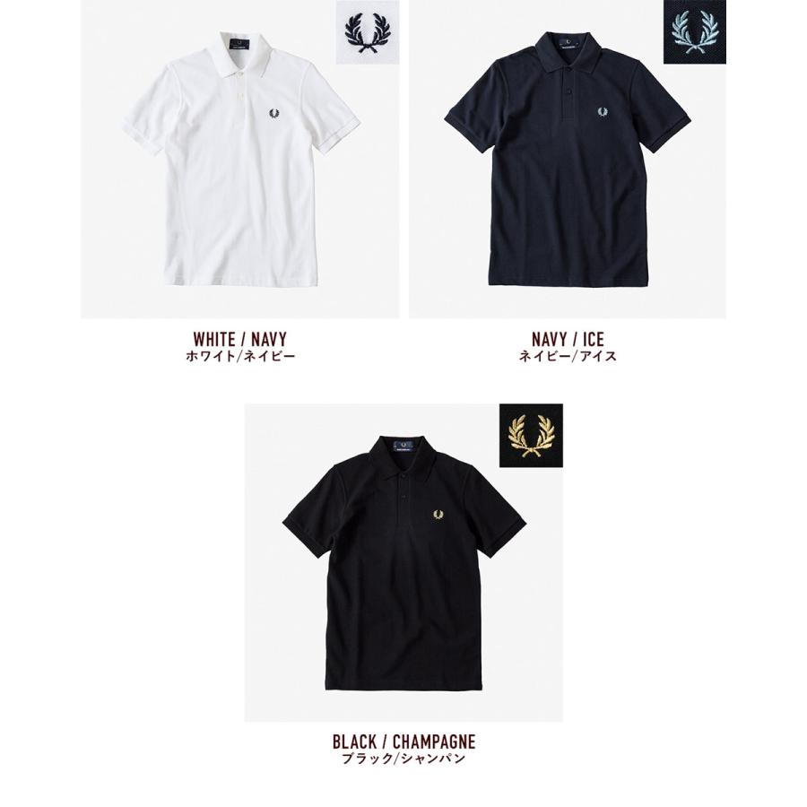 【未使用タグ付き】FRED PERRY ポロシャツ M3 英国製 黒 40 L FRED PERRY（フレッドペリー） 英国製 ポロシャツ M3 プレーンポロ