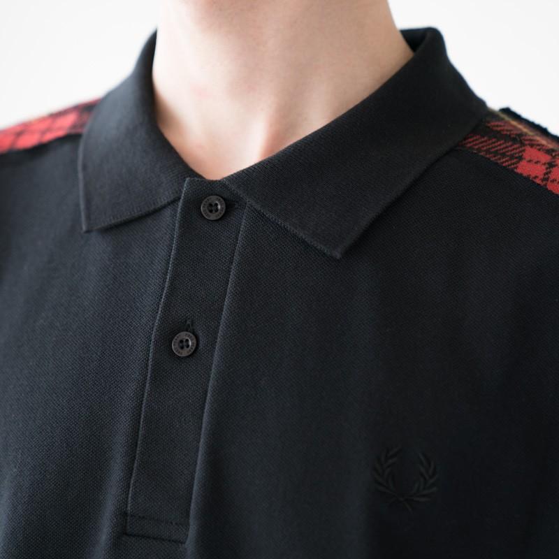 るみるみ様【未使用】フレッドペリー バックストライプ ポロシャツ 刺繍ロゴ M 20%OFF フレッドペリー ポロシャツ M5800 ローレルリース カット