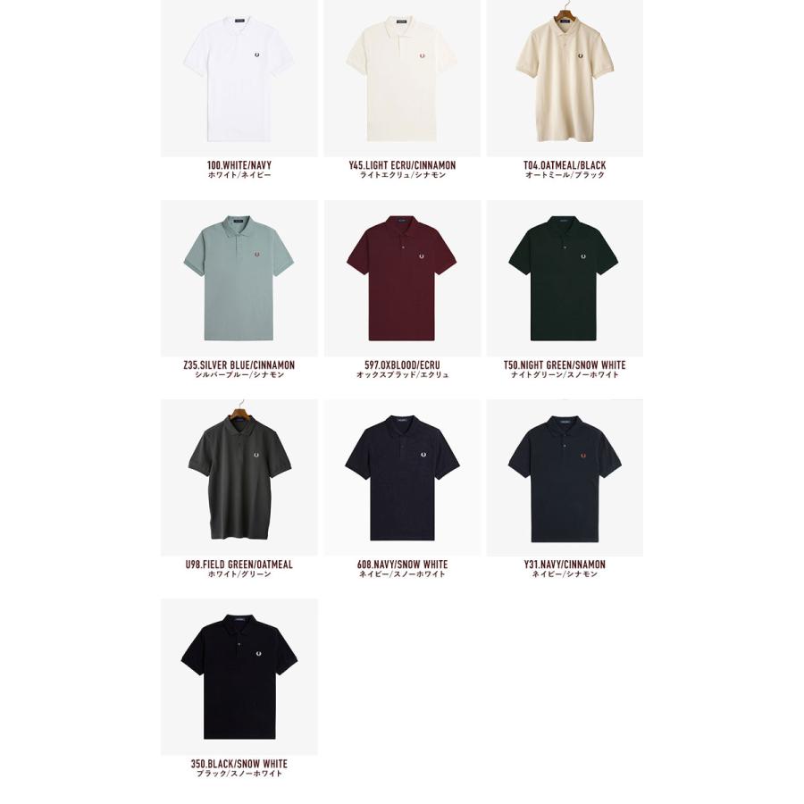 フレッドペリー ポロシャツ M6000 プレーンポロ FRED PERRY メンズ レディース 父の日ギフト | FRED PERRY | 22
