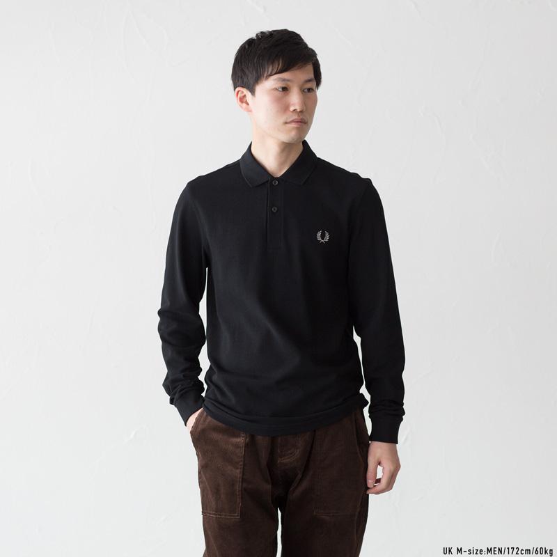 FRED PERRY フレッドペリー 長袖 ポロシャツ M6006 メンズ FRED PERRY フレッドペリー 長袖 ポロシャツ M6006 メンズ